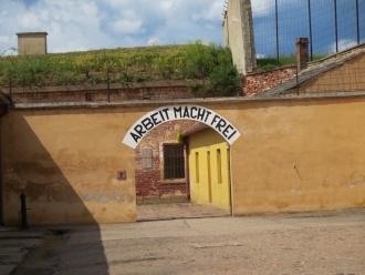 Terezín - vchod